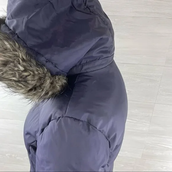 Anne Klein Down Faux Fur Hooded Puffer Coat - Picture 10 of 12